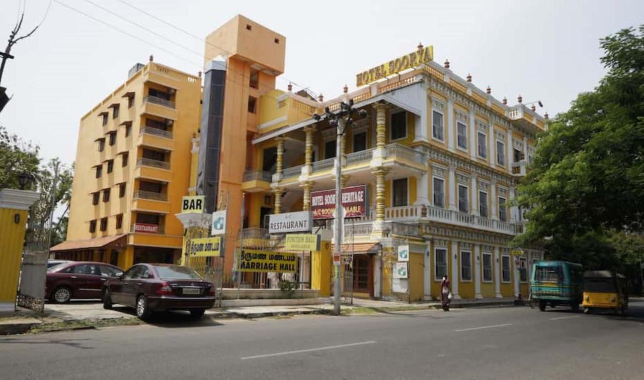 Hotel Soorya Heritage Inn 퐁디셰리 외부 사진